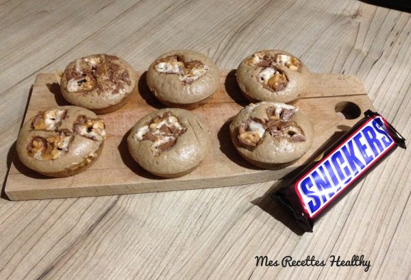 recette-muffin,gateau,snickers,
