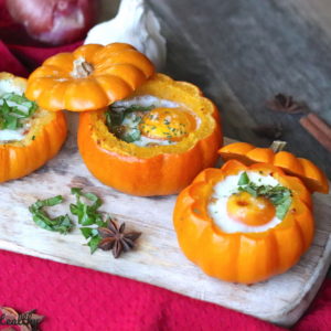 Oeuf cocotte et courge Jack be little