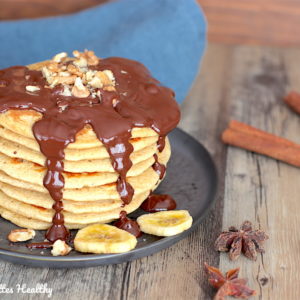 recette healthy - Pancake au mascarpone et vanille sans gluten