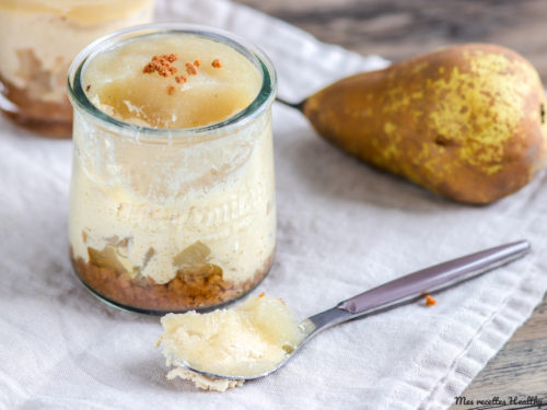 Cheesecake poire et spéculoos léger et facile | Mes ...