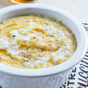 porridge de chou fleur-recette-healthy-porridge salé-porridge de chou-legume-fromage-quinoa-parmesan-chou fleur