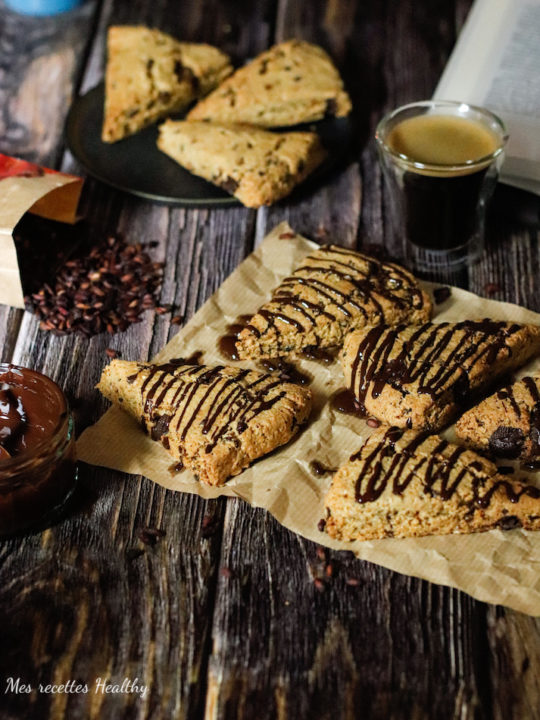 recette healthy-biscuits-scone sablé-chocolat-nisette-epice-gateau-cookie