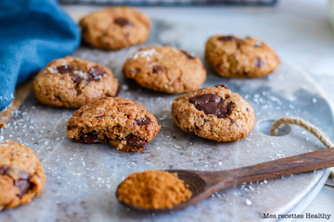 recette healthy-cookie-biscuit-chocolat-noix de coco
