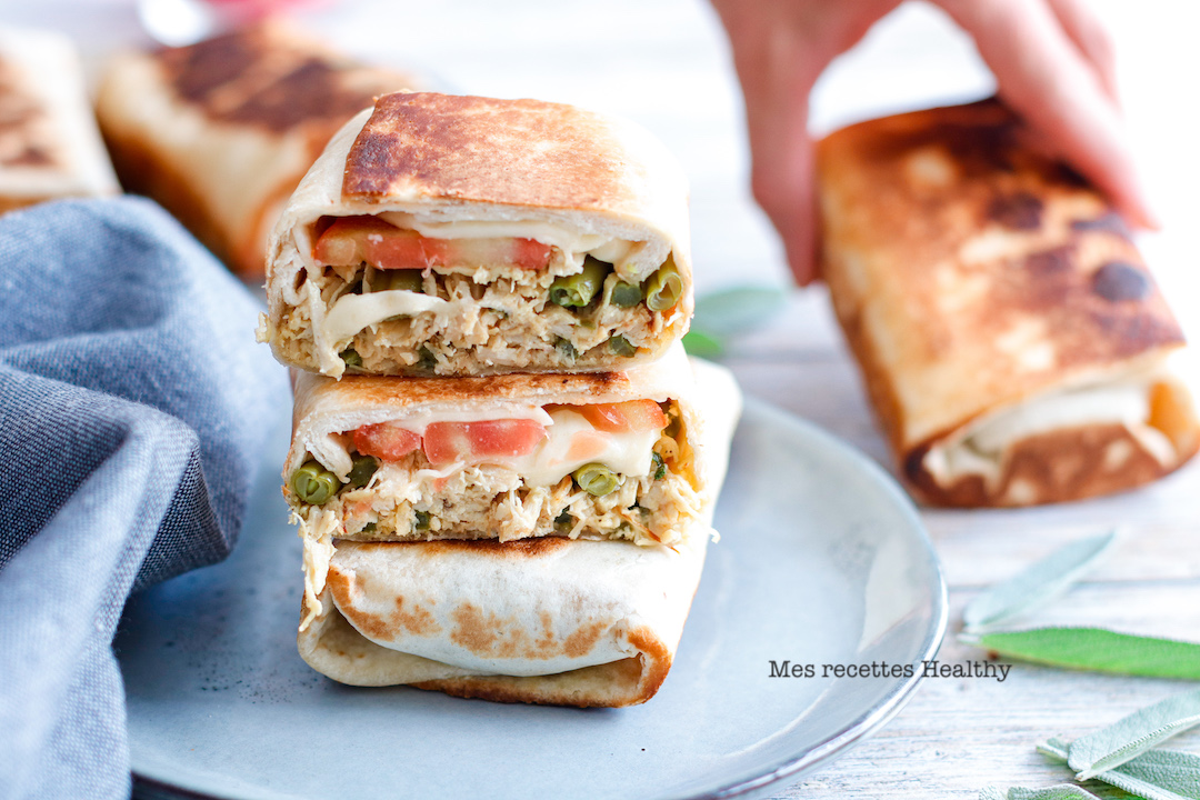 recette healthy-wrap-sandwich-tomate-poulet-legume