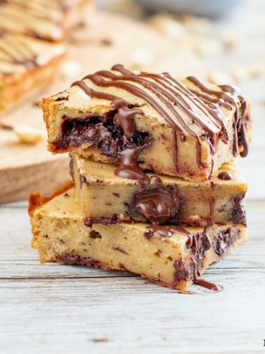 Brownie banane et beurre de cacahuète sans sucre ajouté