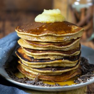 recette healthy-pancake moelleux-ricotta-noisette-petit déjeuner