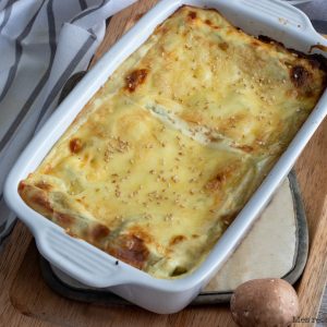 recette healthy-lasagne de chou-fleur-legume-vegetarienne-sans viande-béchamel maison.