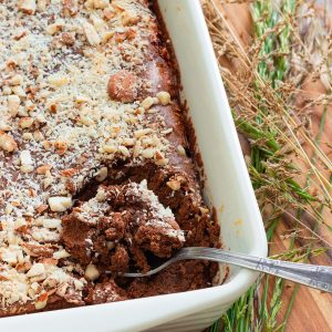 recette healthy - Brownie fondant au chocolat sans beurre