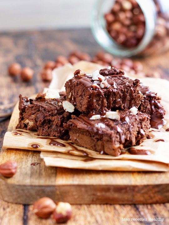 recette healthy-brownie sans gluten-fondant-chocolat-lentille