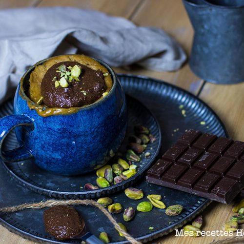 banana-bread-mug-chocolat - Banana bread mug cake rapide