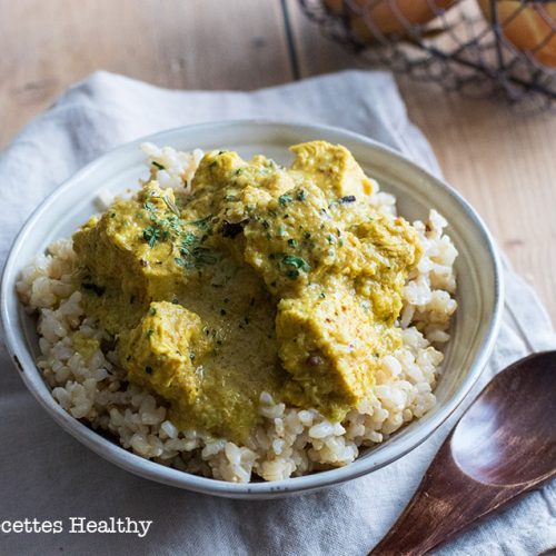 recette healthy-poulet korma-epice-indien