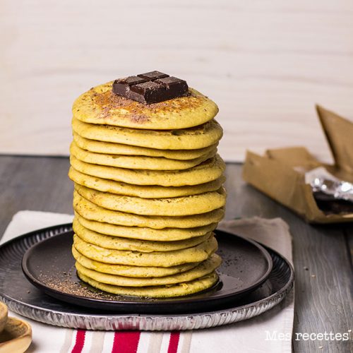 recette healthy-pancake moelleux-rhum-sans beurre