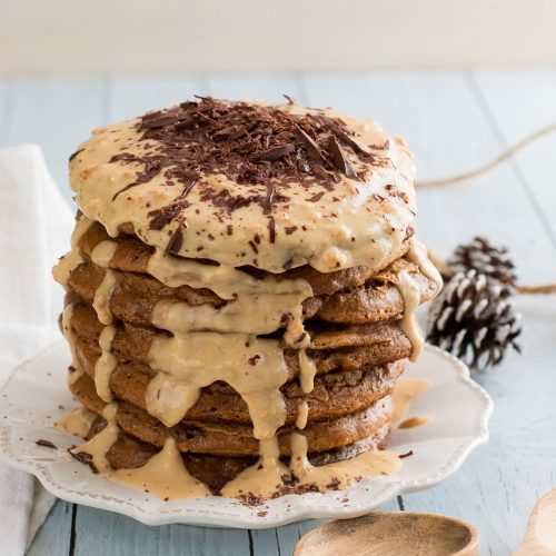 recette healthy-pancake moelleux-chocolat-café