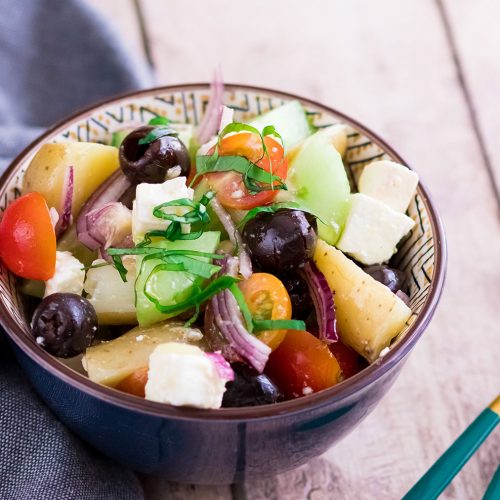 recette healthy-salade -pomme de terre-grecque