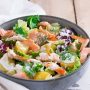 recette healthy-salade-saumon-pomme de terre-yaourt