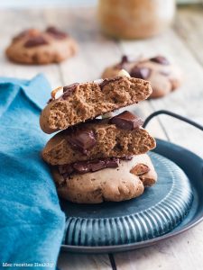 Cookie Moelleux Sans Beurre Au Chocolat Et Aux Amandes