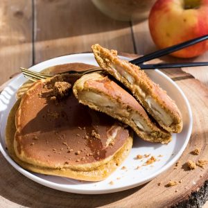 recette healthy-pancake pomme-galette-crepe
