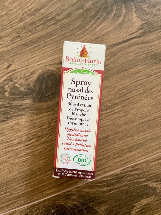 rhume-spray propolis