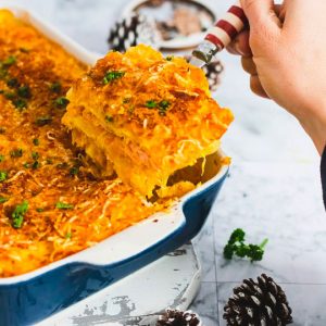 recette healthy-lasagne de legume-saumon