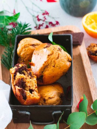 recette healthy-Muffin moelleux au chocolat et à l'orange-alléger ses gâteaux
