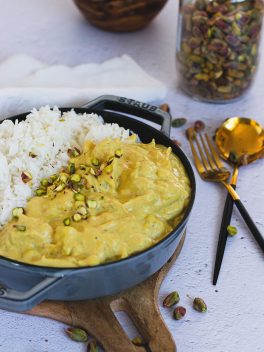 Curry de chou-fleur aux cacahuètes  facile