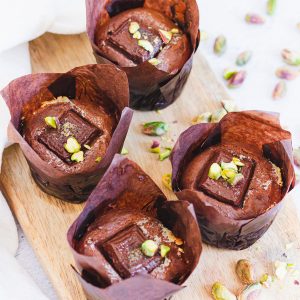recette healthy. -Muffin fondant au chocolat