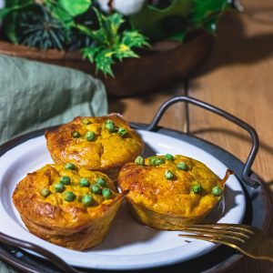 recette healthy - Muffin de chou-fleur au curry