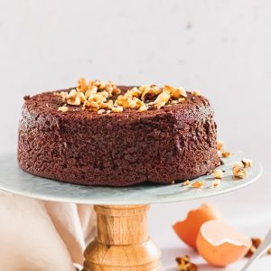 recette healthy - Gâteau au chocolat et amande cuit vapeur