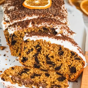recette healthy - Carrot cake au chocolat et vanille