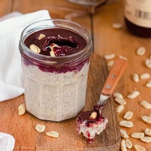 recette healthy - Overnight porridge ou porridge sans cuisson du lendemain facile