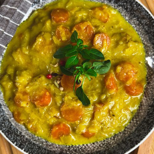 recette healthy - Curry de carotte et poireau
