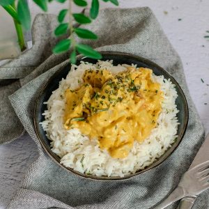 recette healthy-Curry de chou-fleur aux cacahuètes