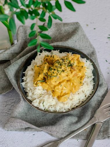 recette healthy-Curry de chou-fleur aux cacahuètes