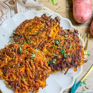 recette healthy-Rosti de carotte et pomme de terre