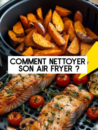 recette Healthy-nettoyer son airfryer