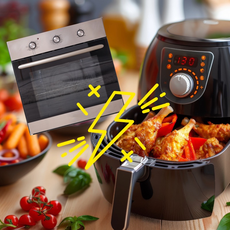 recette healthy -Pourquoi un Air Fryer plutôt qu'un four ?