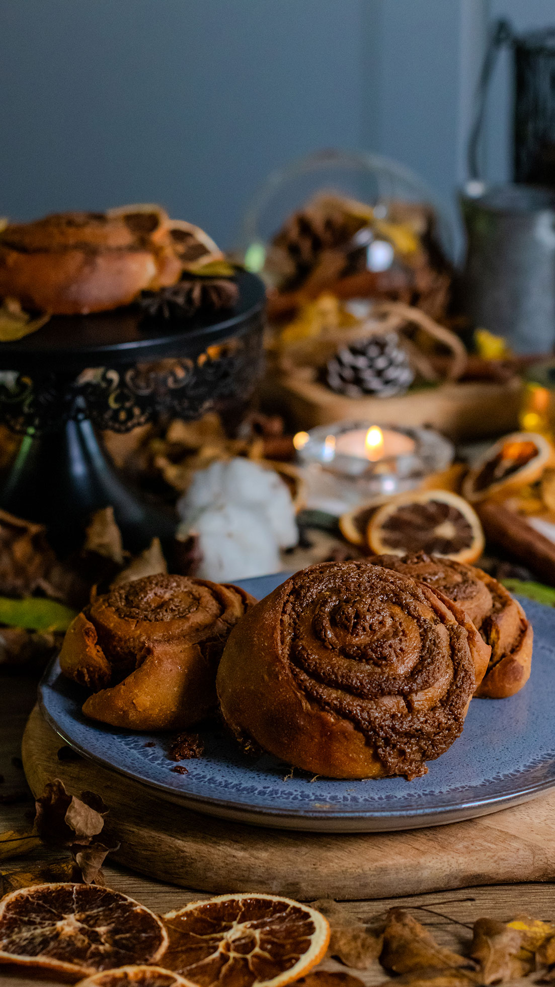 recette healthy - Cinnamon roll au potimarron et noisette healthy