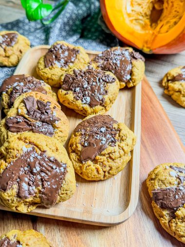 recette healthy- Cookie au potimarron et chocolat moelleux