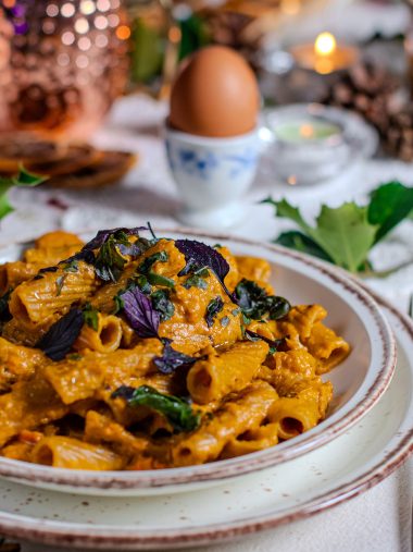 Pâte crème de butternut et carotte